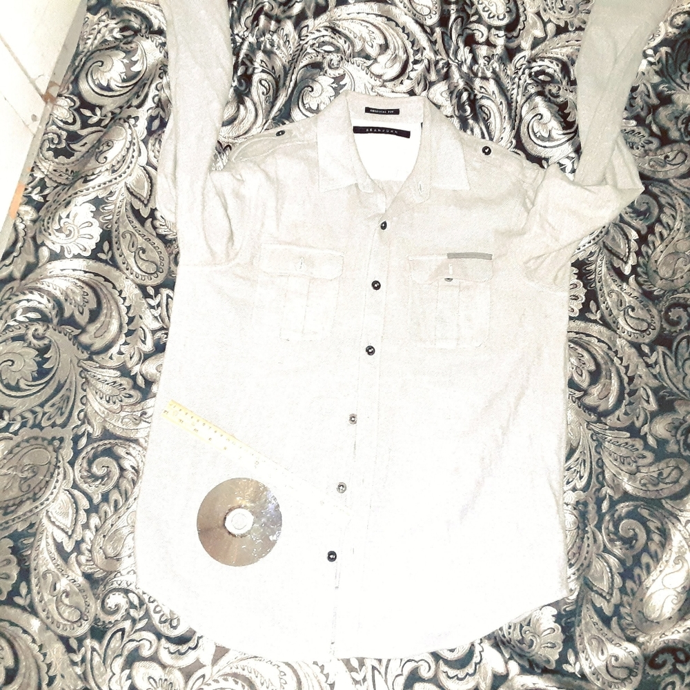 new SEAN JOHN large mens gray sweatshirt